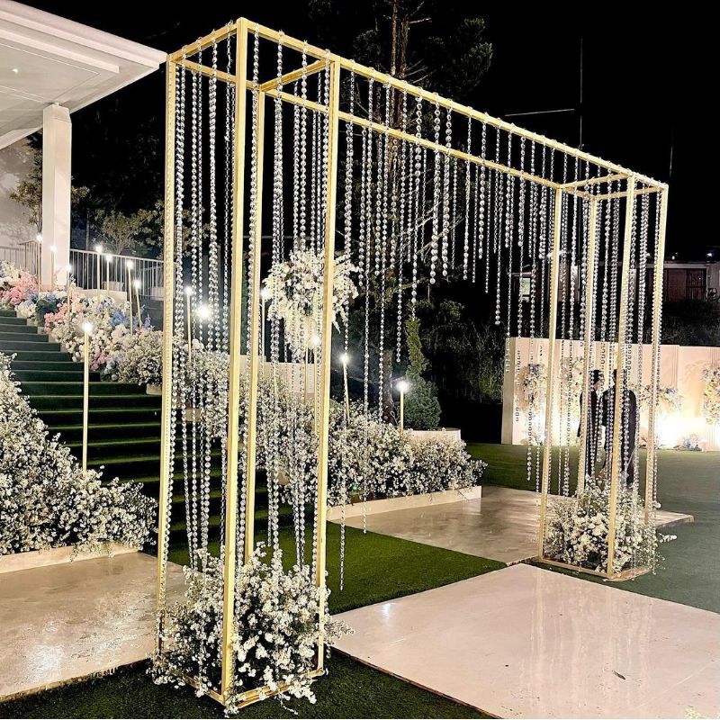 Gapura Lorong Kotak/Gapura pintu masuk dekorasi wedding