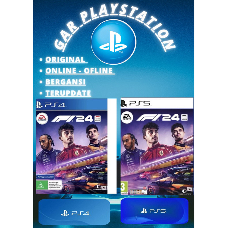 F1 2024 FULL GAME (PS4 & PS5) Digital Download