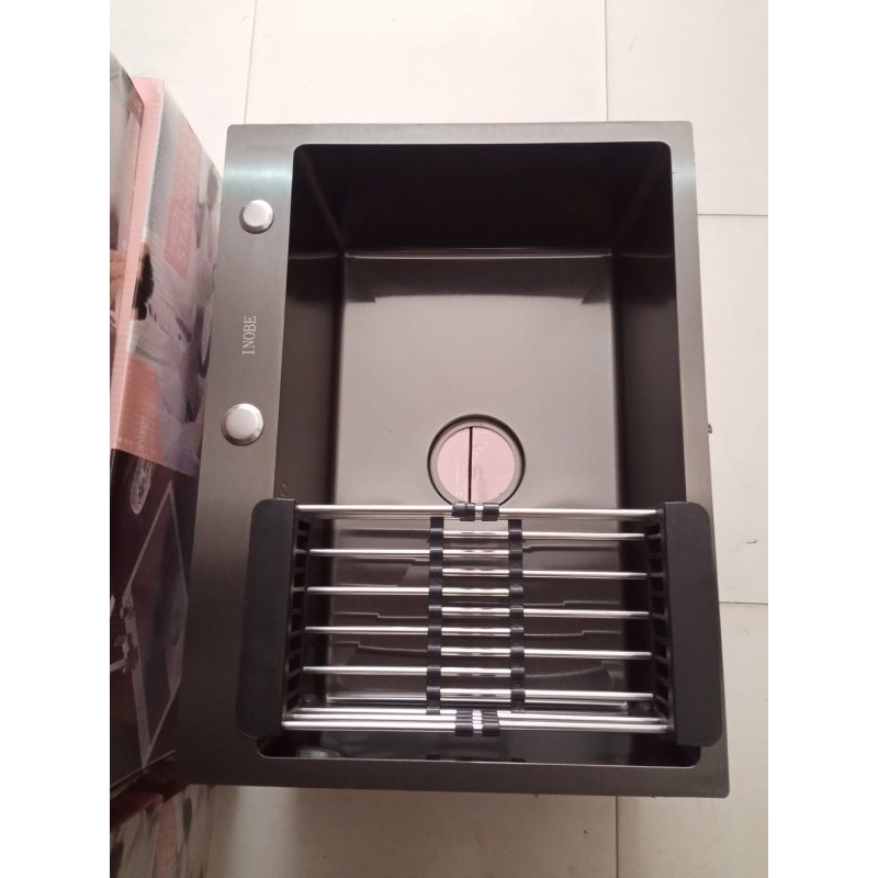 kitchen zink inobe 6045 black