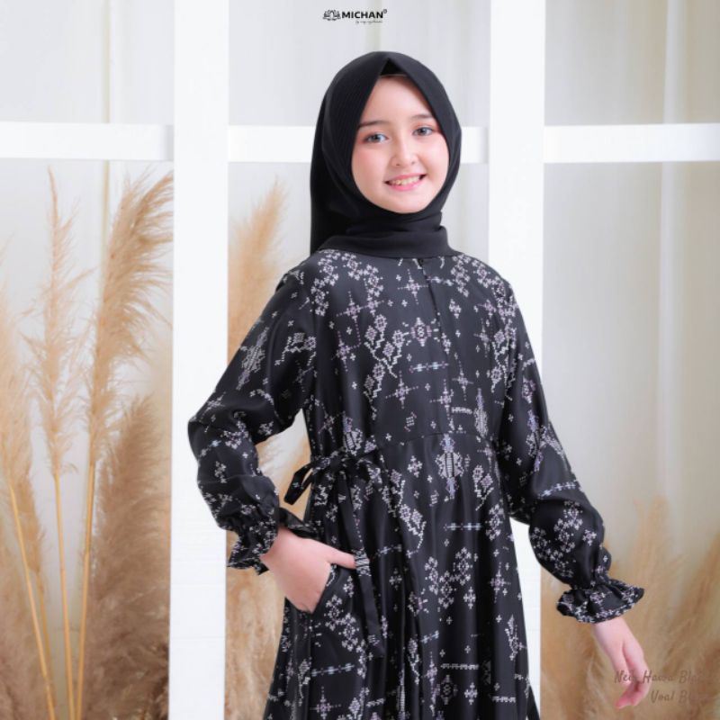 NEW HAWA KIDS BAJU DRESS GAMIS ANAK