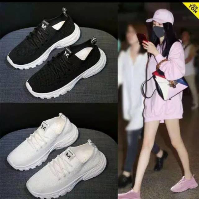 GROSIR sepatu sneakers wanita sneaker cewek merek xiu xian berkualitas