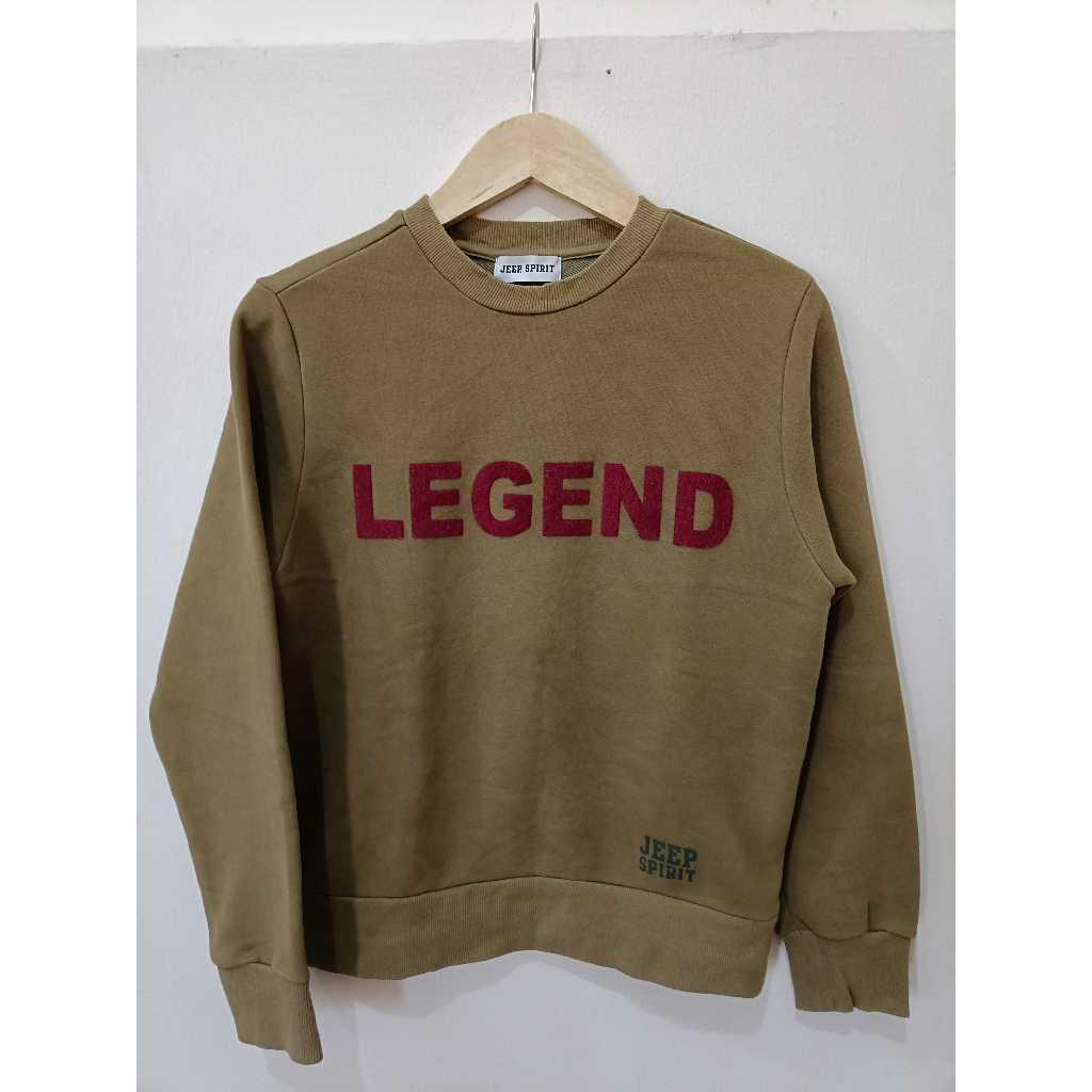 CREWNECK JEEP SPIRIT BROWN