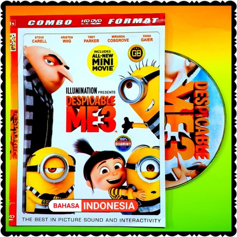 KASET FILM DESPICABLE ME DUBBING BAHASA INDONESIA-KASET DESPICABLE ME-KASET FILM KARTUN ANIMASI TERB
