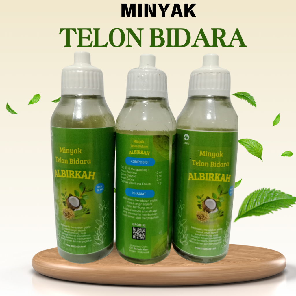 Minyak telon bidara harum original 100% herbal