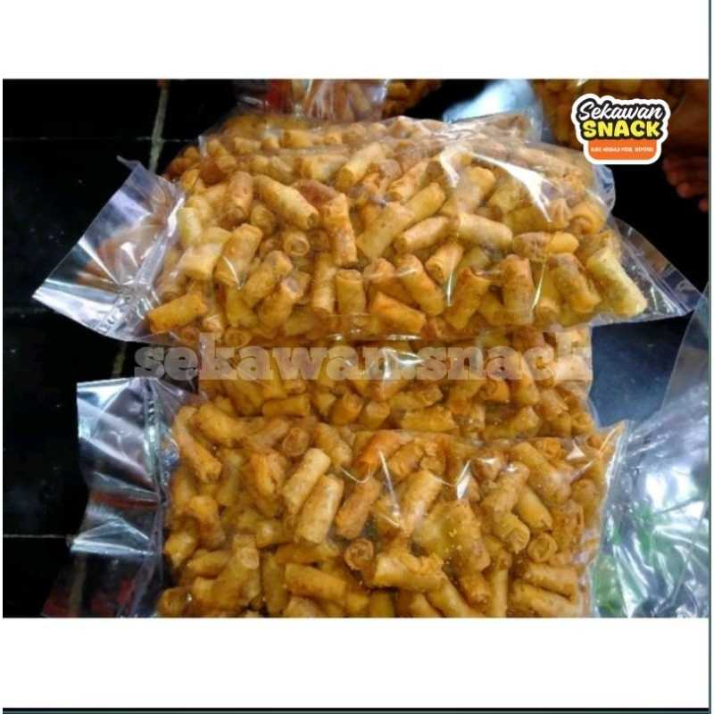 

Sumpia Udang Premium|Sumpai Rasa Abon Udang|Sumpia Udang Gurih Renyah 500gram