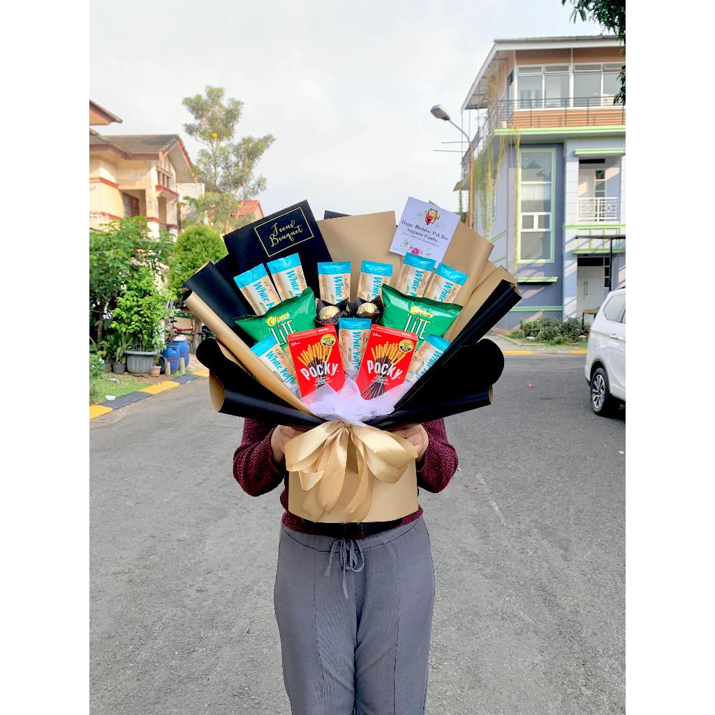 

[TIDAK PO] Bouquet Snack GIANT / Bouquet snack Premium