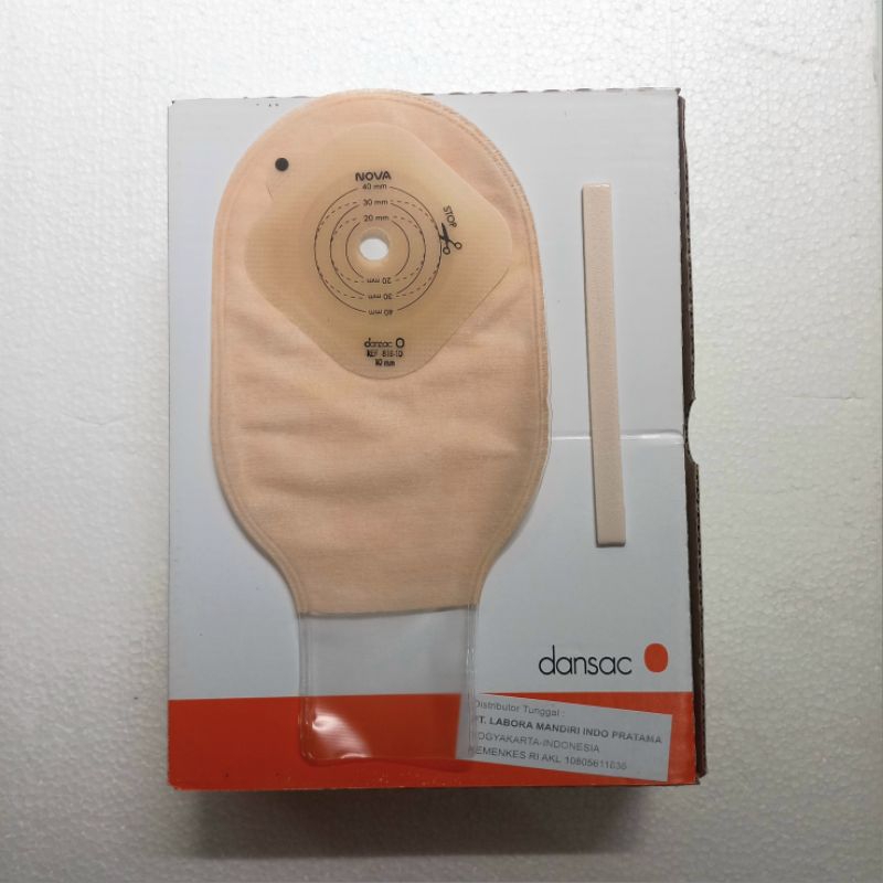 PER PCS Colostomy Bag Infant Bayi / Kantong Kolostomi Bayi / Dansac Bayi Nova - Dansac Nova