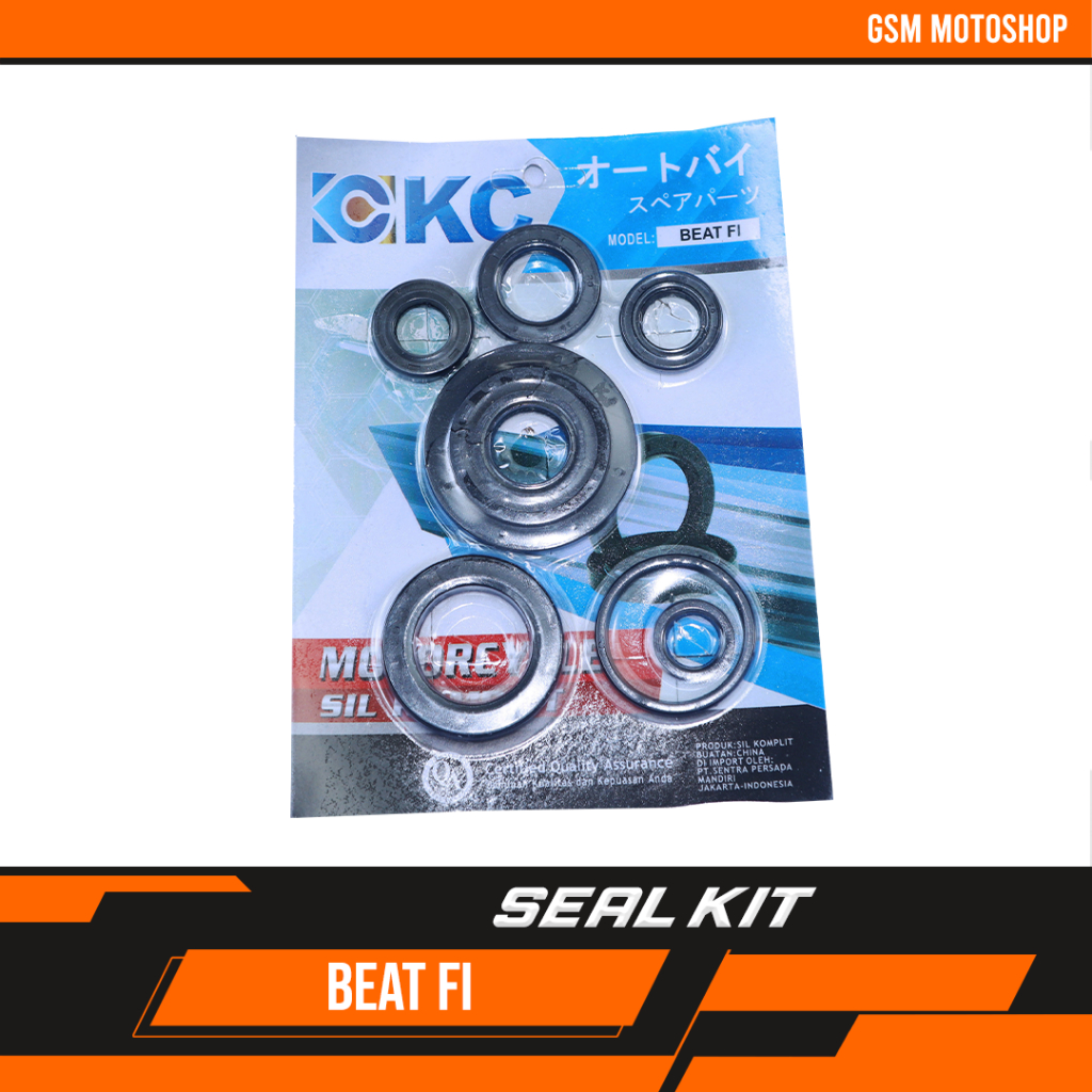 Seal Kit Beat FI - Scoopy Fi - Beat Pop - Beat ESp KC / Seal Komplit Beat FI / seal assy beat fi