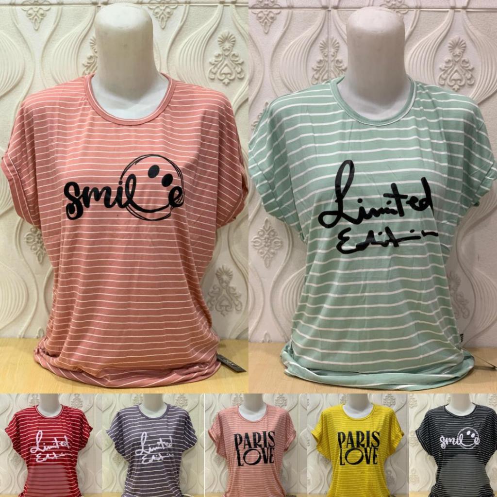 Kaos Salur Jumbo Gambar Wanita