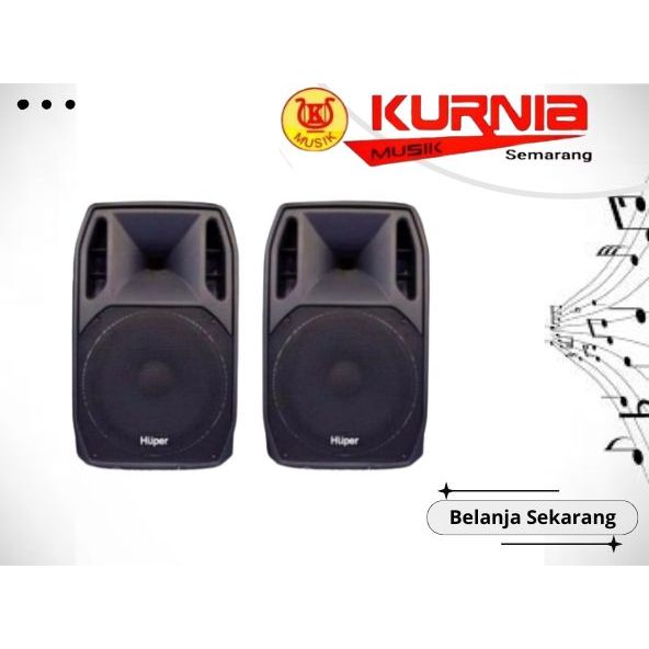 Huper AK 15 A / Huper AK15A / Huper AK-15 A Speaker Aktif ( Harga 2 unit )