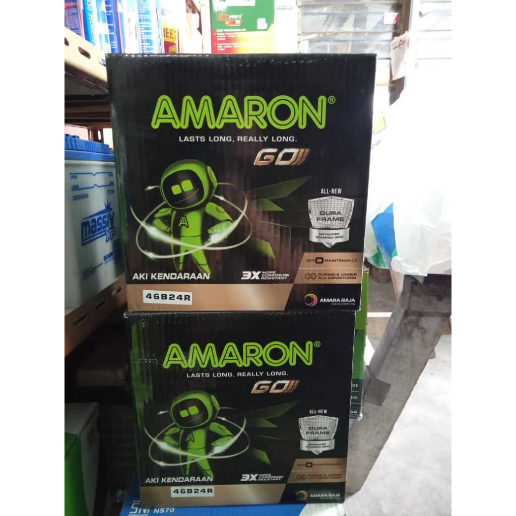 AKI MOBIL TOYOTA RUSH AMARON GO 46B24R / NS60