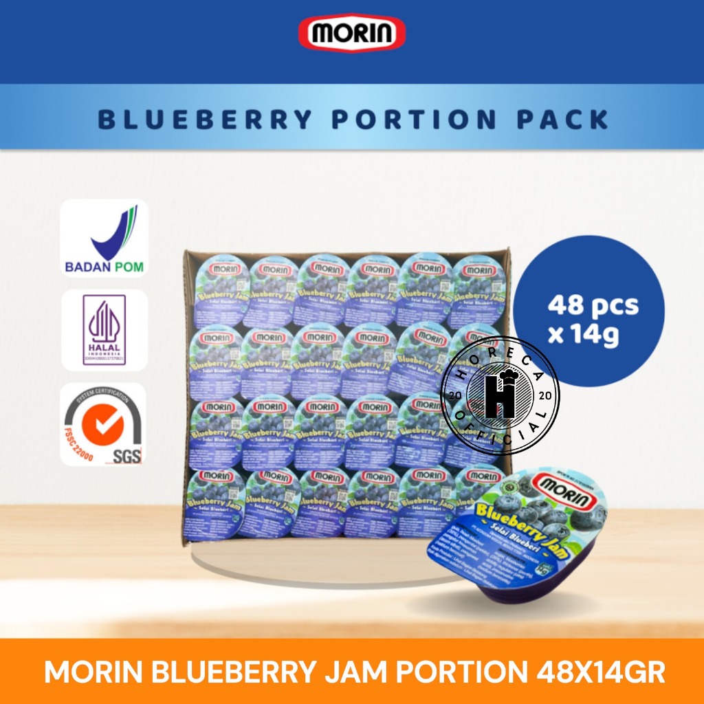 

MORIN JAM PORTION PACK 48X14 GR