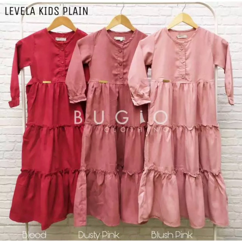 Gamis only LAVELA KIDS BUGIO CLOTHING