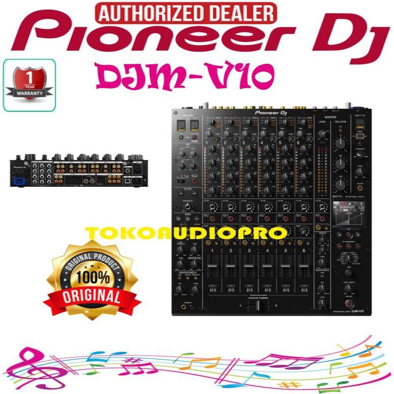 Pioneer Dj DJM-V10 6-channel DJ Mixer