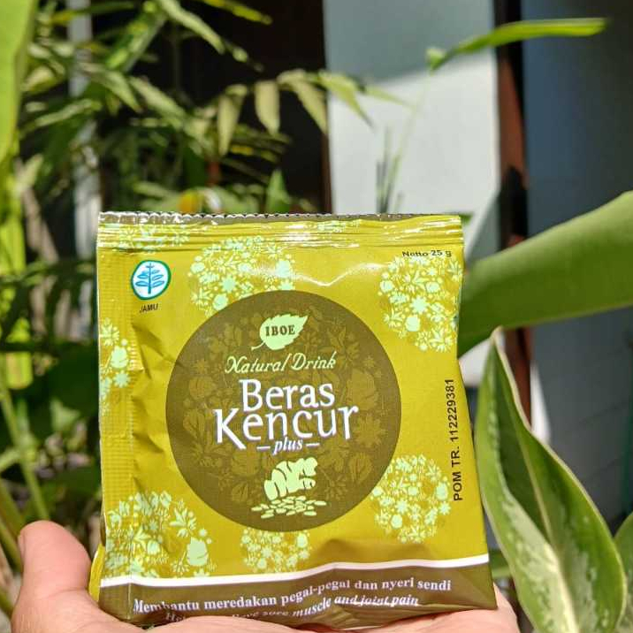 

Jamu IBOE - Natural Drink Beras Kencur 25gr x 10 Sachet / Jamu Traditional