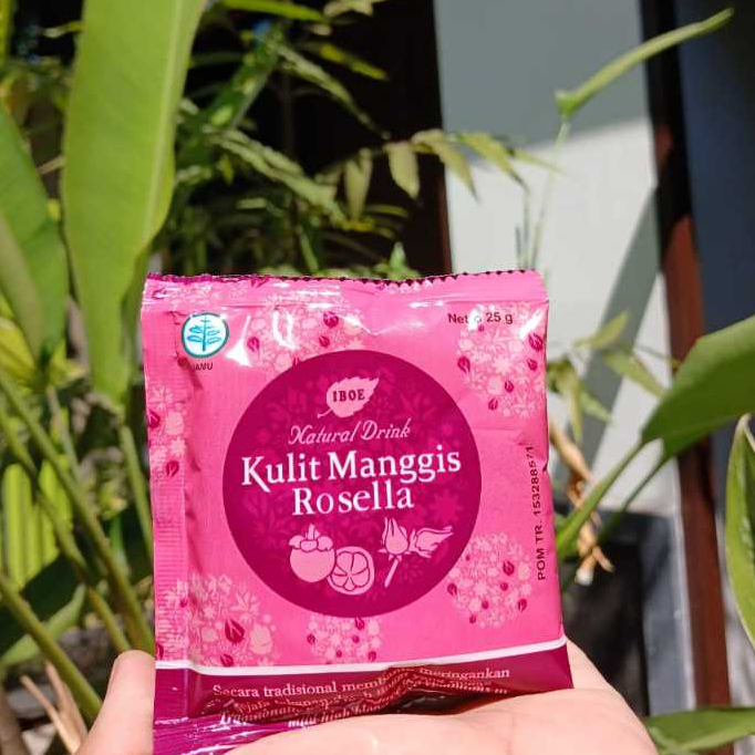 

Jamu IBOE - Natural Drink Kulit Manggis Rosella 25gr x 10Sachet / Jamu Tradisional