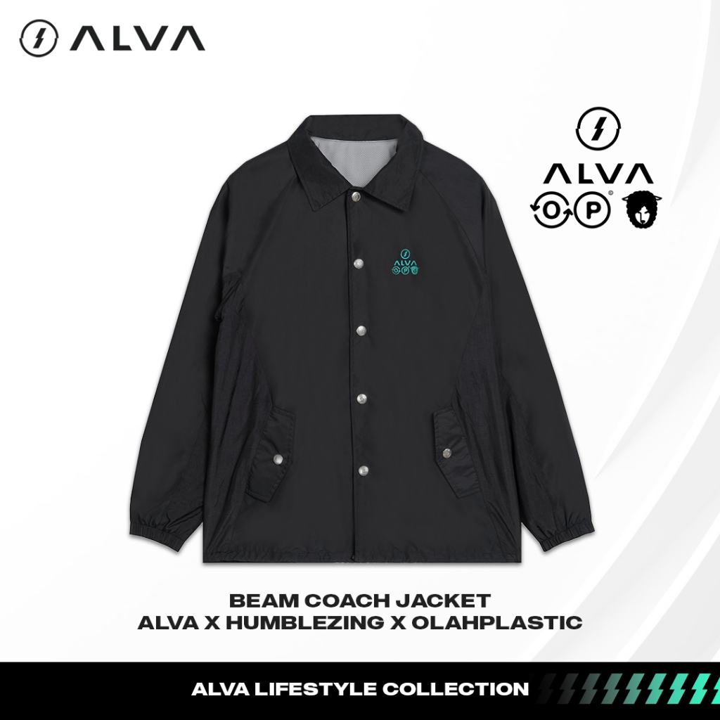 ALVA x Humblezing x OlahPlastic - Beam Coach Jacket