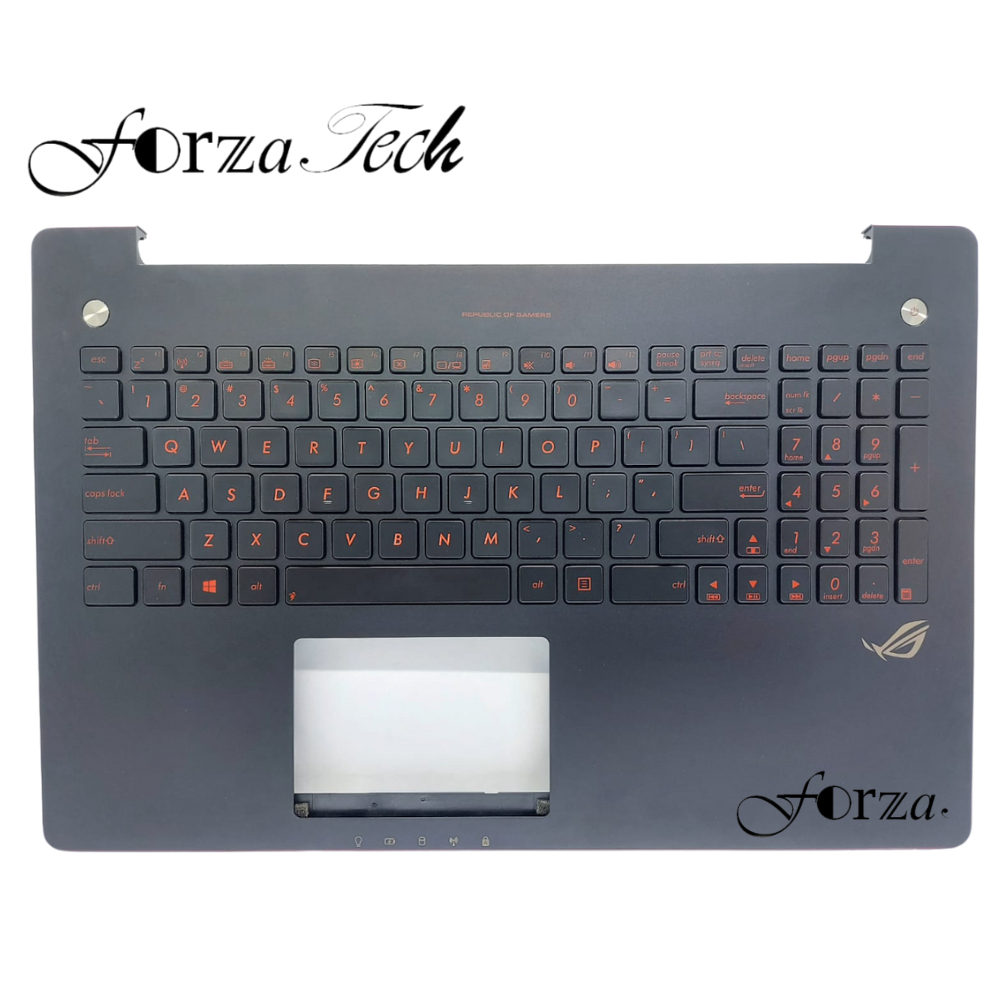 ASUS KEYBOARD ROG Q550 Q550L Q550LF G550 G550J G550JK N750 N750J N750JK N750JV TOPCASE NEW