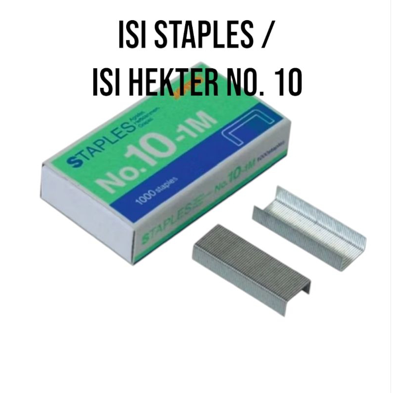 

ISI STAPLES KECIL / ISI HEKTER KECIL / ISI STAPLER KECIL NO. 10