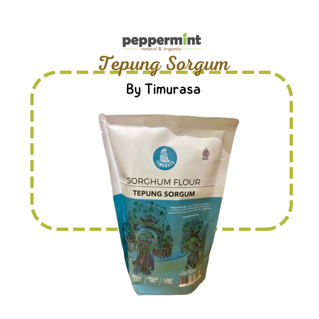 

Timurasa Sorghum Flour (500 gr) / Tepung Roti Kue Masakan