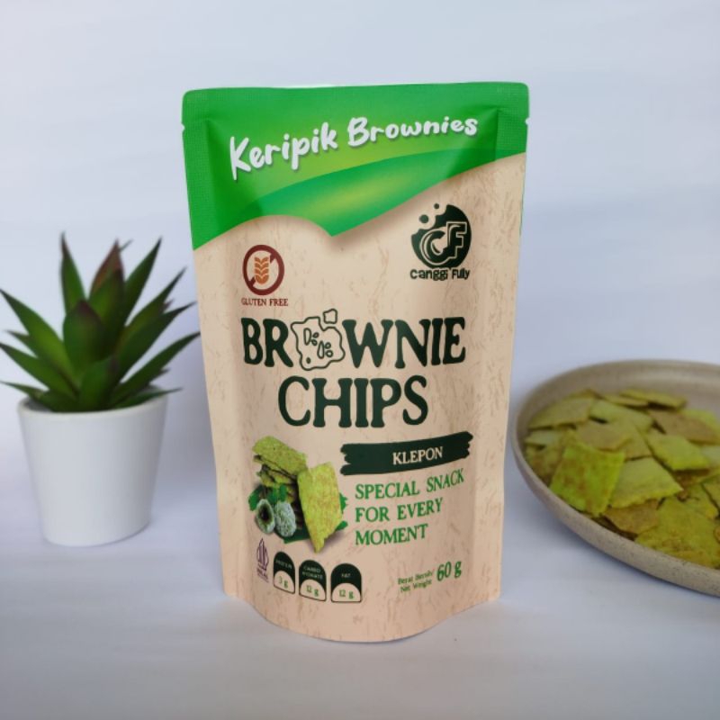 

Keripik Brownies Canggi Fully CF Gluten Free Brownie Chip Crispy Cokelat Keju Kacang Klepon Martabak Manis Selai Snack Camilan Oleh-Oleh Malang