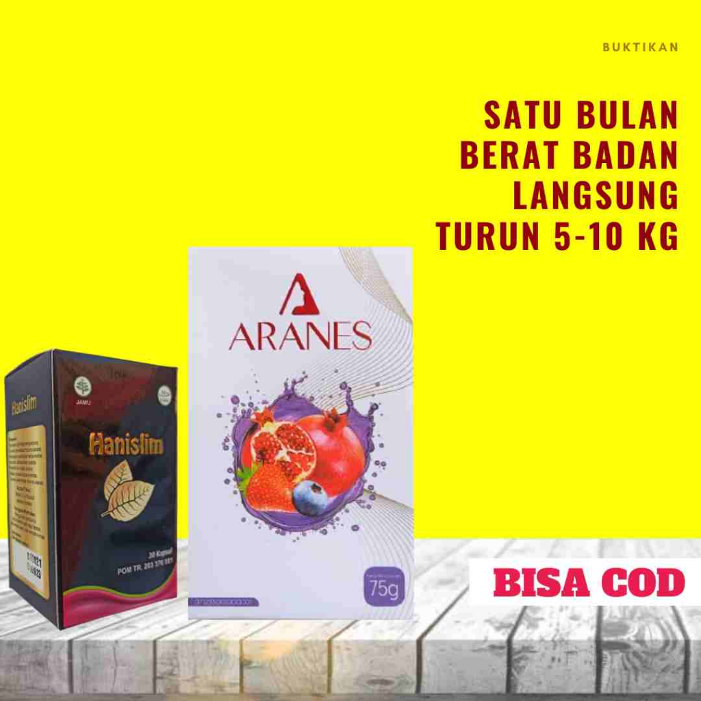 HANISLIM Pelangsing Badan Aman  BPOM Cepat dan Ampuh Tanpa efek samping Kapsul Diet Kapsul Penurun B