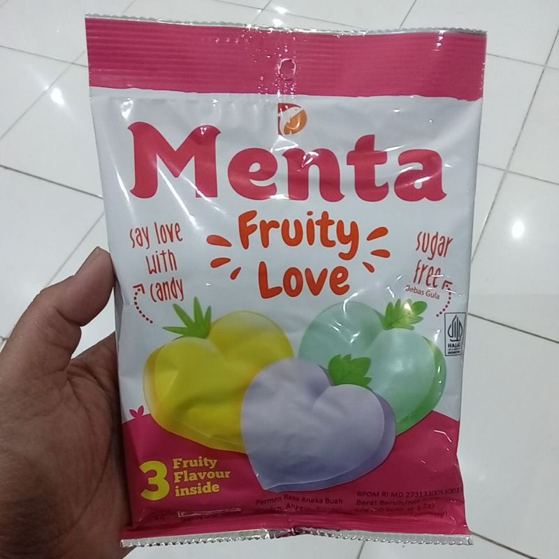 

Menta Permen Rasa Aneka Buah 60 g / 50 butir