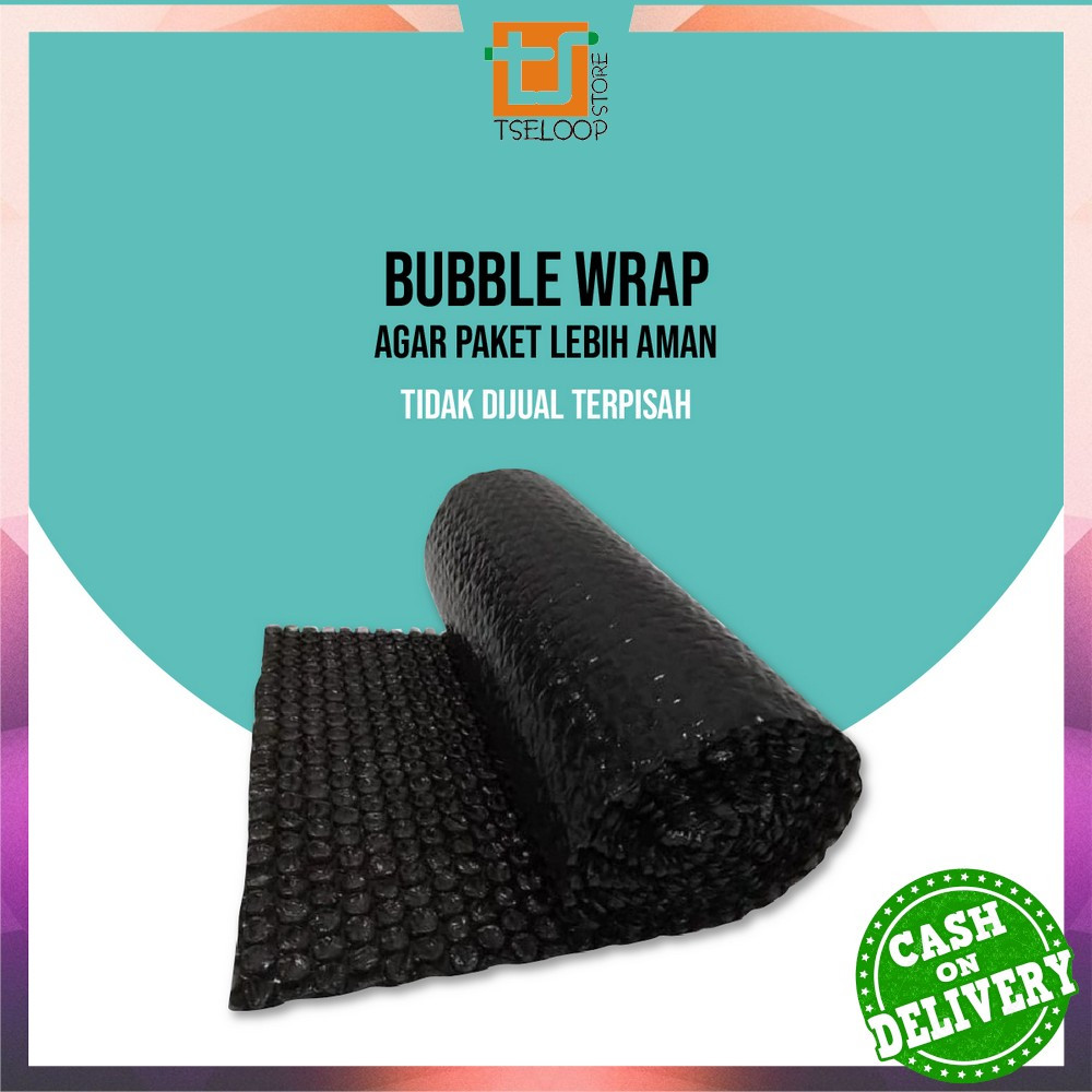 

OFM Tambahan packing Bubble Wrap agar paket lebih aman dan safety