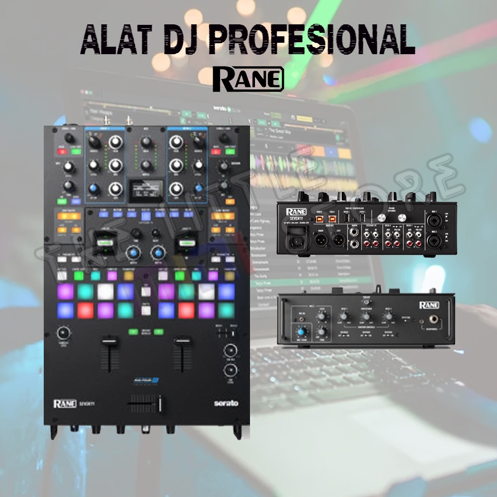 Rane DJ Seventy Mixer 70 Mixer Mixing Scratch Terbaru Original Garansi