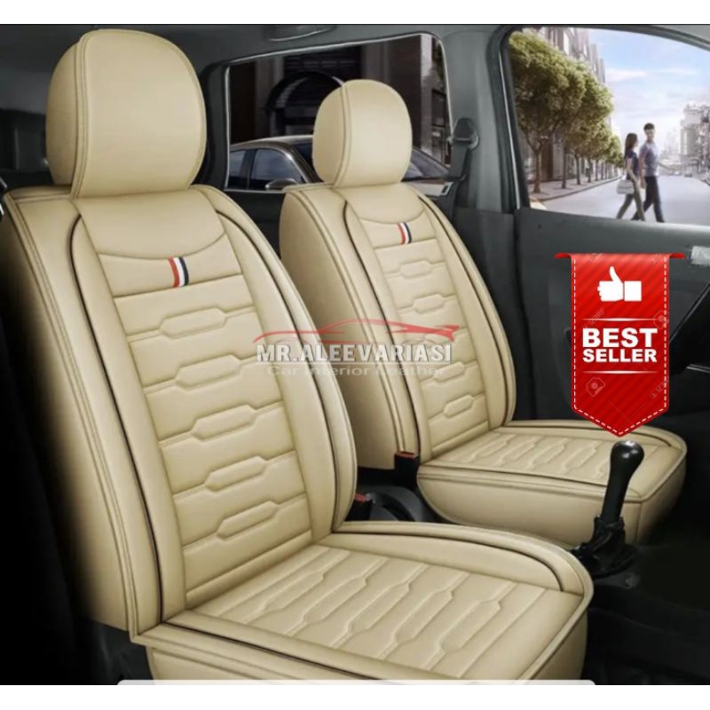 Sarung Jok Mobil Innova G E V 2006 - 2015 Fullset 3 Baris Jok Depan Sampai Belakang Full Busa