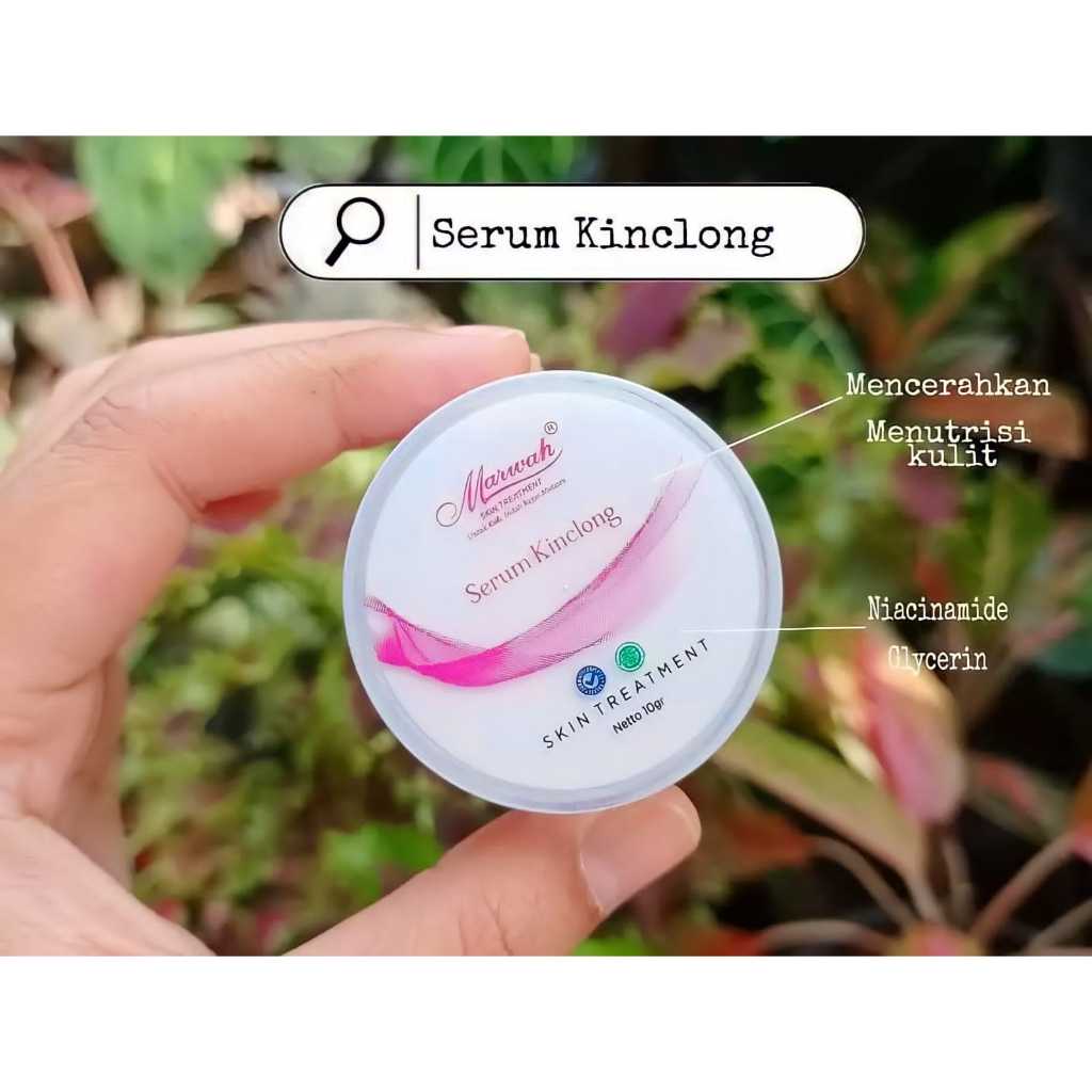 SERUM KINCLONG marwah serum pemutih wajah, serum glowing, marwah skincare