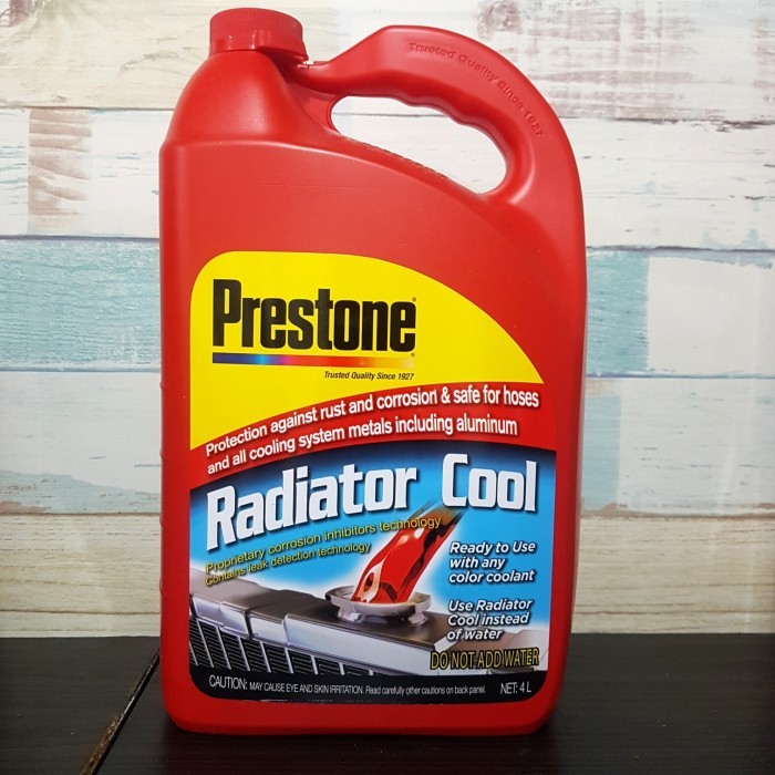 Terbaru - Air Radiator Mobil/Motor Prestone 4 Liter