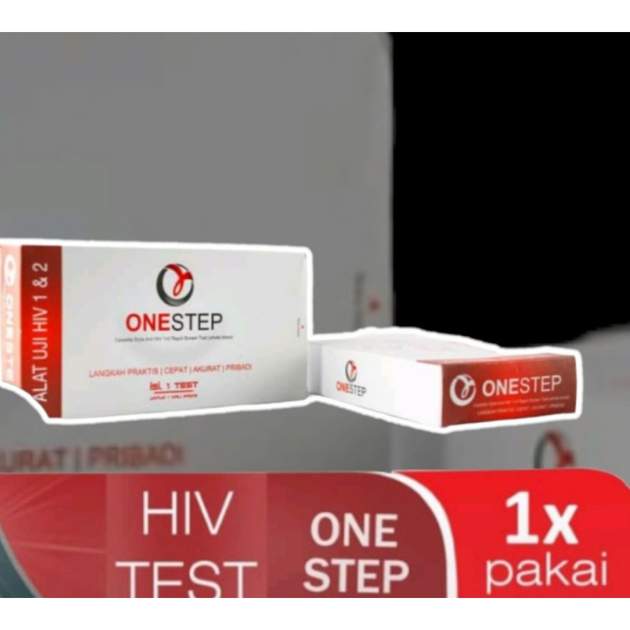 Alat uji HIV | Alat tes HIV mandiri | onestep HIV Test Original 1X Pakai