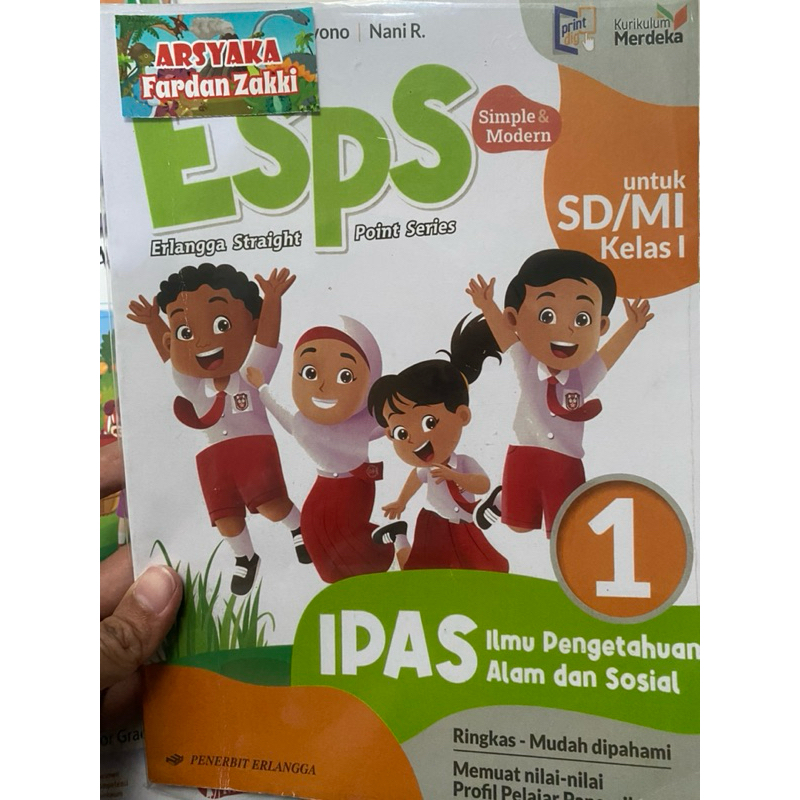

buku esps ipas jilid 1/preloved buku esps ipas jilid 1/buku esps jilid 1