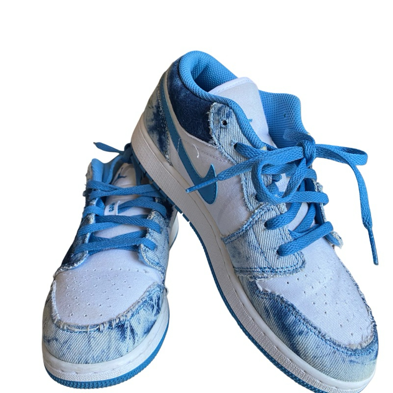Air Jordan Low Washed Denim GS Women ORI