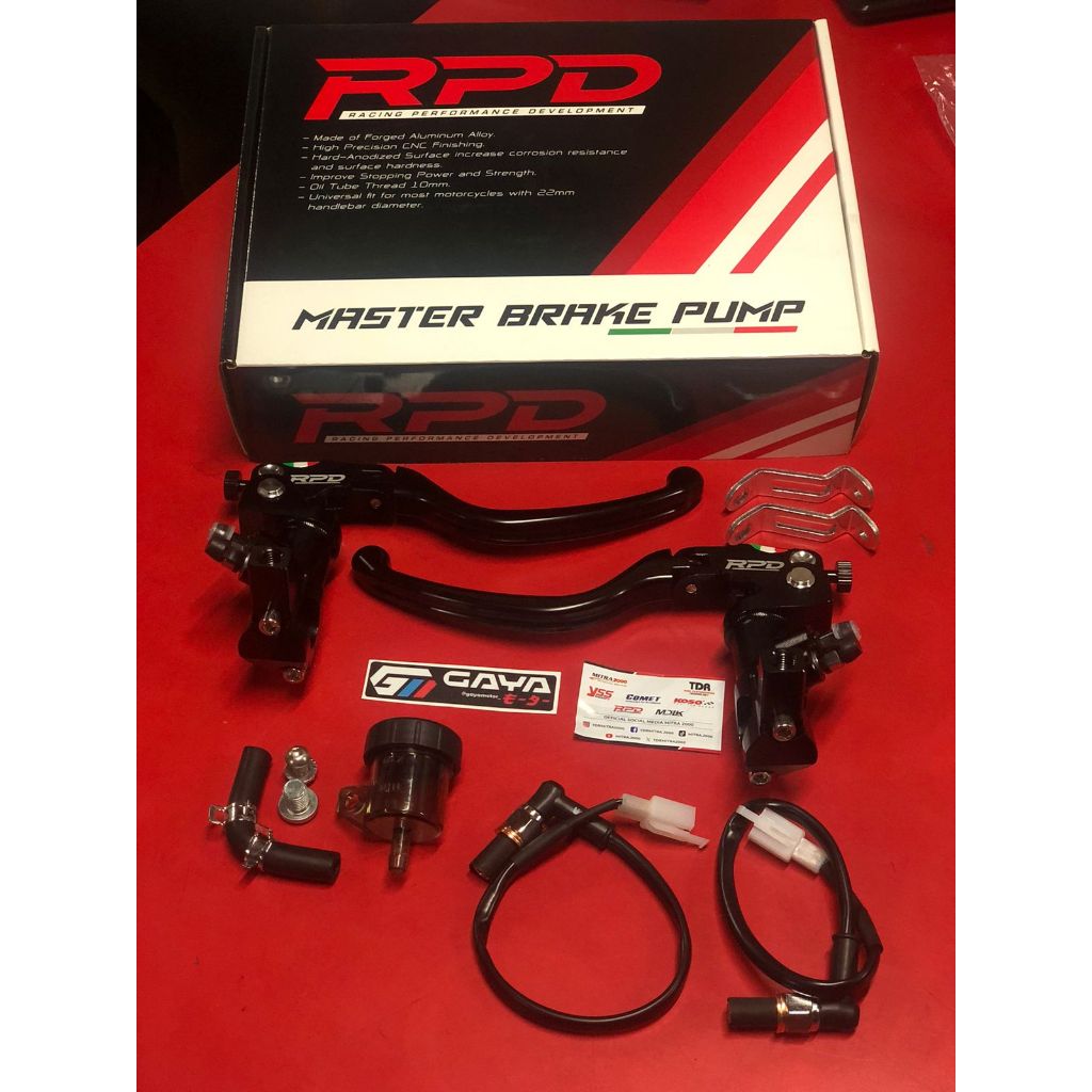 Master Rem RPD 17MM Kanan Master Rem RPD 15 dan 16 MM Kiri Master Rem RPD Nmax PCX ADV Xmax master k