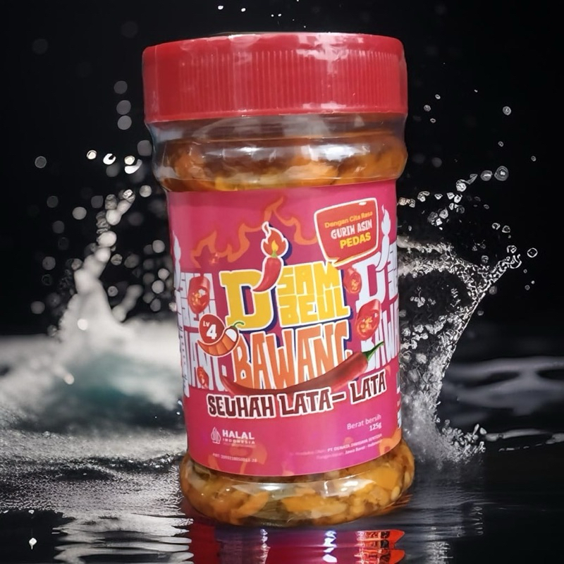 

D’Sambeul - sambal Bawang 125gr pedas level 4 gurih bebas gula