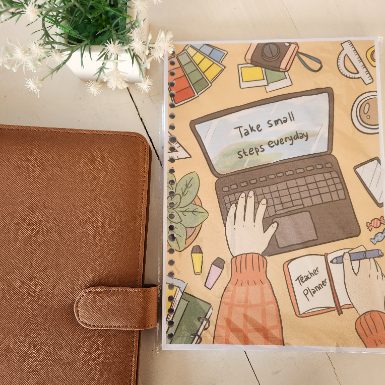 

Teacher Planner Kurikulum Merdeka | B5 Binder Loose Leaf Version 130 halaman