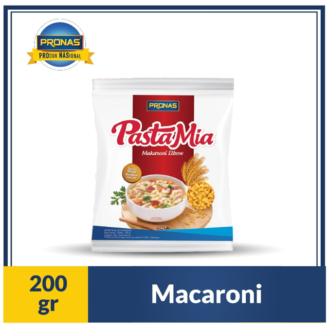 

Pronas Pastamia Macaroni Elbow 200 gr