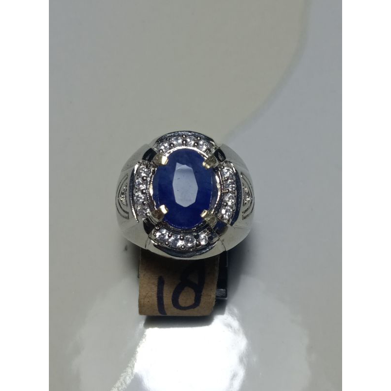 batu natural blue safir