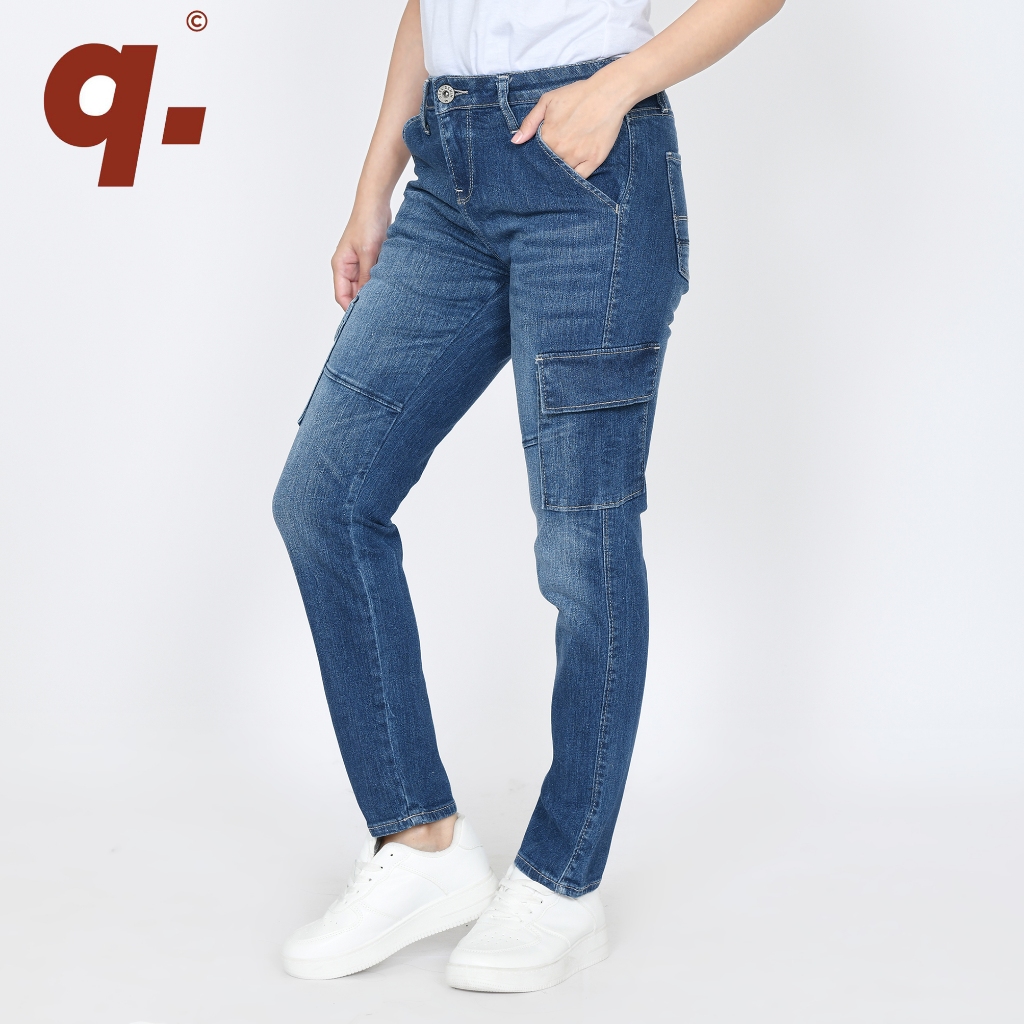 Celana Cargo wanita skiny terbaru Celana levis cargo wanita premium