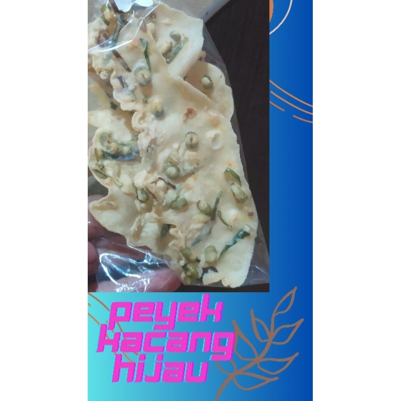 

peyek kacang hijau empuk/peyek kacang daun jeruk/peyek kacang gurih