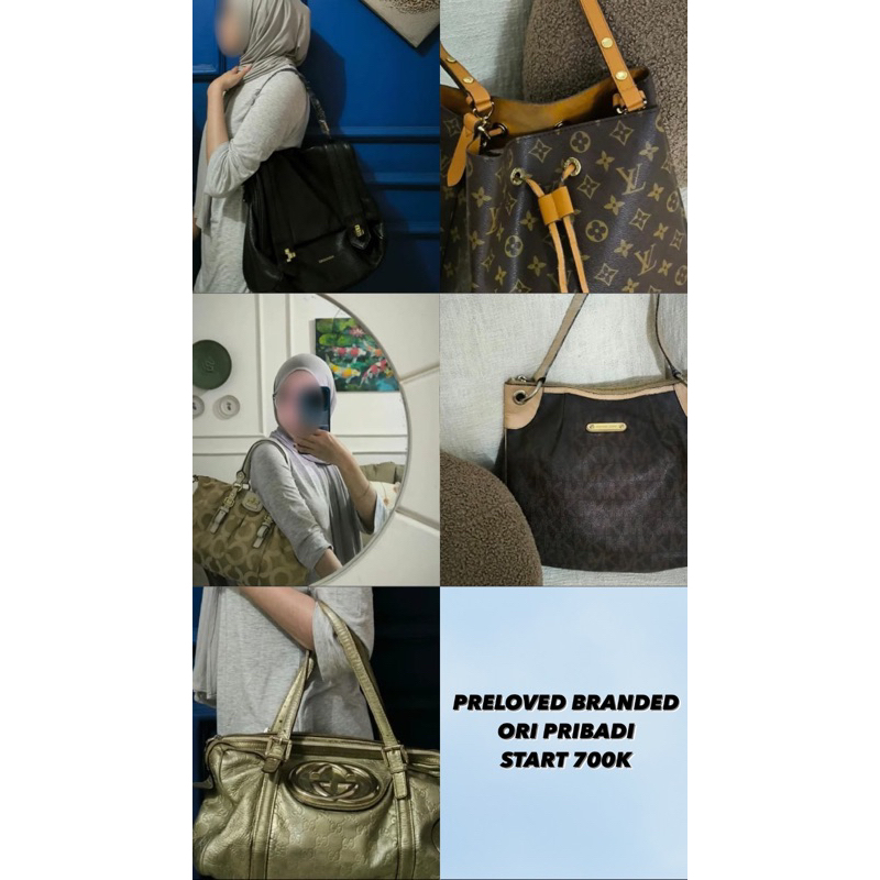 PRELOVED TAS BRANDED MURAH