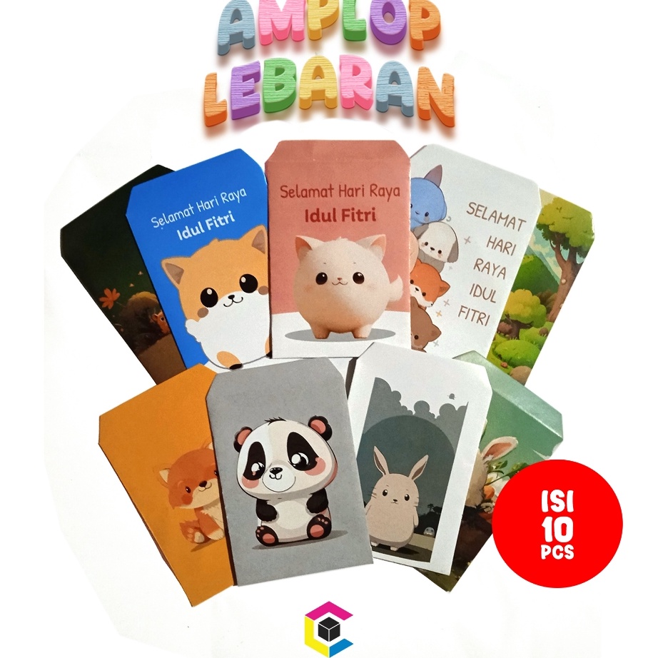 

Cashback Amplop Lebaran Anak Karakter Hewan lucu Amplop THR Lebaran Lucu Unik Aesthetic Premium Exclusive Limited Edition Caldera Digital Printing