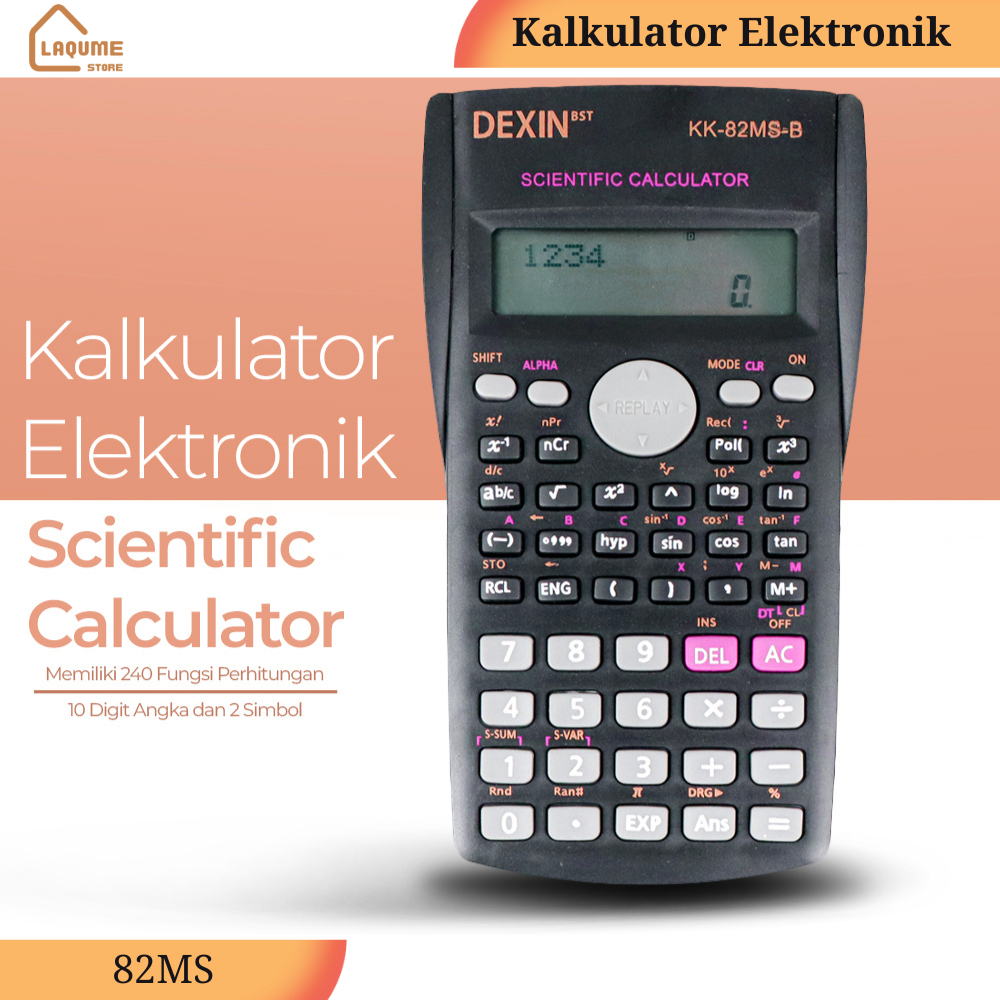 

Kalkulator Elektronik Scientific Calculator