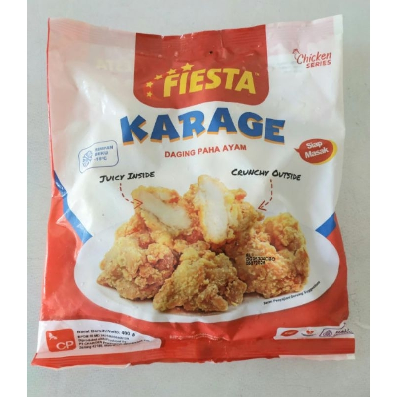 

Fiesta Karage Daging Paha Ayam