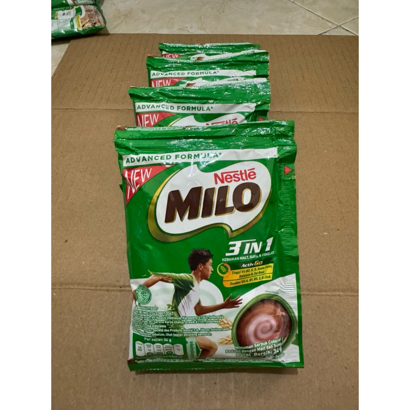 

Milo 3in1 renceng/sachet susu pertumbuhan anak