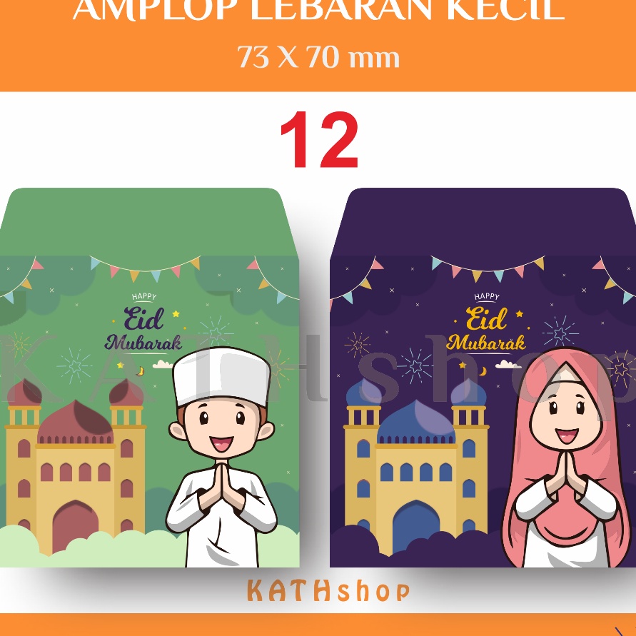 

Hemat KATHSHOP 5 pcs MIX 2 motif ANGPAO THR Lebaran AMPLOP Idul Fitri KECIL