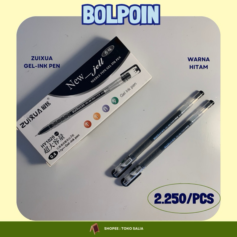 

bolpoin / pulpen zuixua gel-ink pen (hitam)