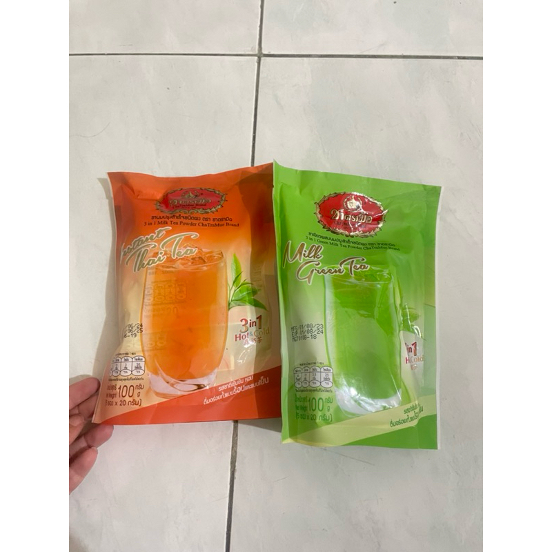 

[ORI] ChaTraMue Thai tea & Matcha